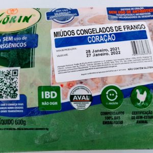 CORAÇÃO DE FRANGO – bdj. 600g