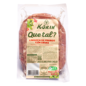 LINGUIÇA DE FRANGO KORIN CONGELADA